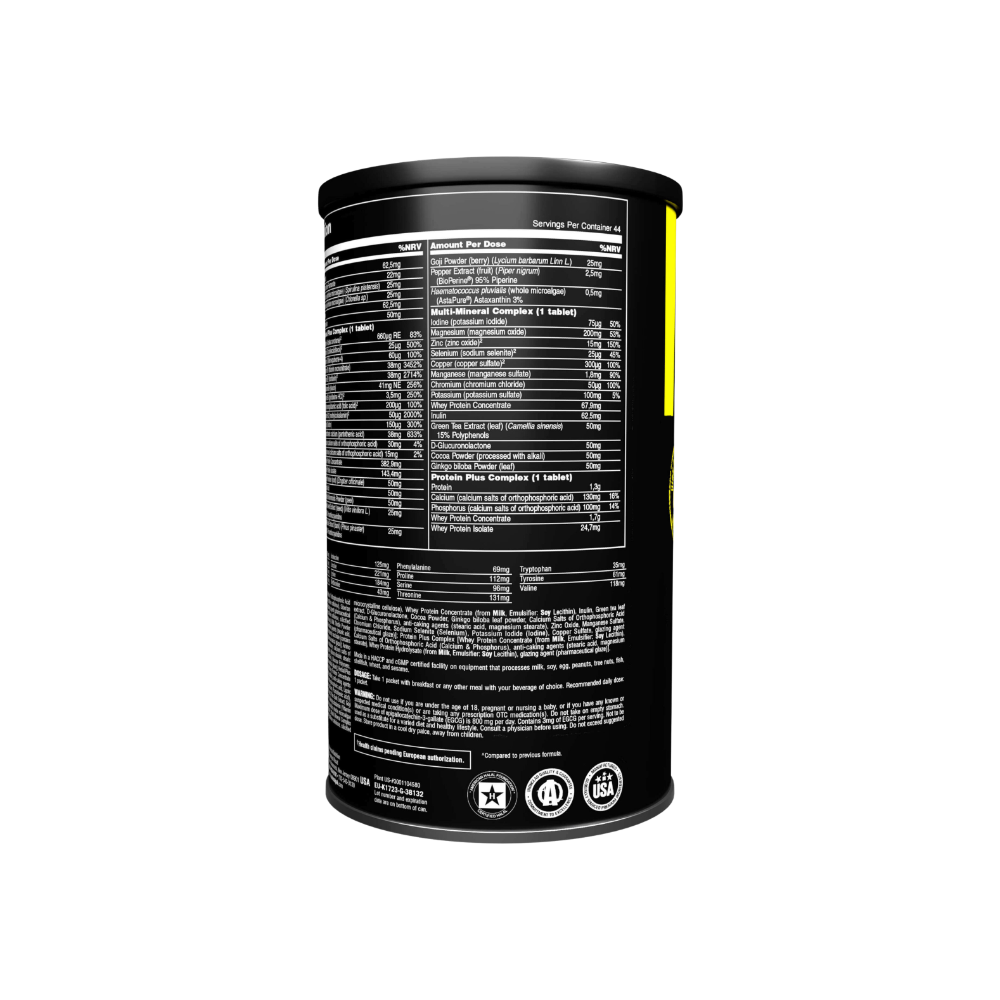 Animal™ Pak Ultimate Foundation 44 Saquetas - Universal Nutrition