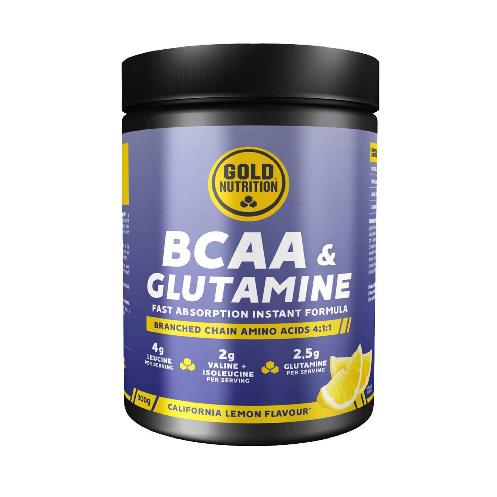 BCAA & Glutamina 300g - Gold Nutrition