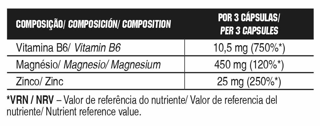 ZMA 90 Cápsulas- Gold Nutrition