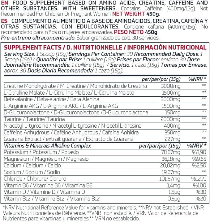 Mode On Ultraconcentrated Pre-Workout 450g  - Wheyland